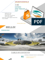Project 02: "Analysis of Business Environment of Viettel Telecom Corporation"