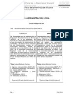 Boletín Oficial de La Provincia de Alicante