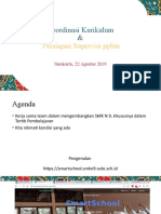 Koordinasi Kurikulum - Supervisi 2019