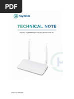 Hoymile Technical Note Export Management Dtu Pro