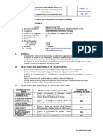 Sílabo Ingeniería Antisísmica 2021-I Ing. Ovidio Serrano Zelada (Virtual)