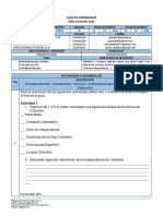 Guia Aprendizaje No.4 Ciencias Sociales Grado 5c2b0 Todos P III 2020