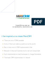 MeraCRM Introduction