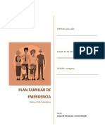 Formatos Plan Familiar de Emergencia.