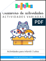 AV0014 Infantil 5 Anos Edufichas