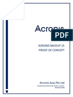Acronis Proof-of-Concept Template - v2 SEA