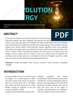 The Evolution of Energy. Fernanda Uscanga