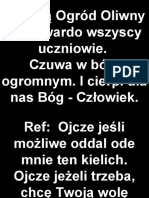 Nocą Ogród Oliwny