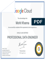 Google Cloud Certified Professional Data Engineer title