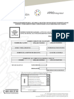 Formato de Solicitud de Beca Ciclo 2020-2021