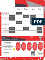 GEA Horarios Tutorias Ecuaciones Diferenciales