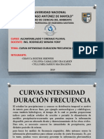 Curvas Intensidad Duración Frecuencia