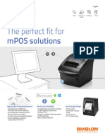 The Perfect Fit For: mPOS Solutions