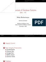 Fundamentals of Database Systems: (SQL - Iv)