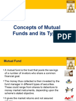 Concepts of Mutual Funds and Its Types