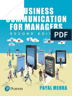 Business Communication For Managers - Payal Mehra - Business Communication For Managers (2016, Pearson India)