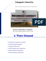 4-Urban Water Demand