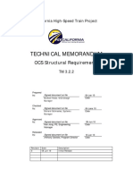 Technical Memorandum: OCS Structural Requirements