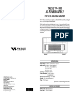 VP-1000 Operating Manual