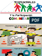 Profesionales y La Participación Comunitaria