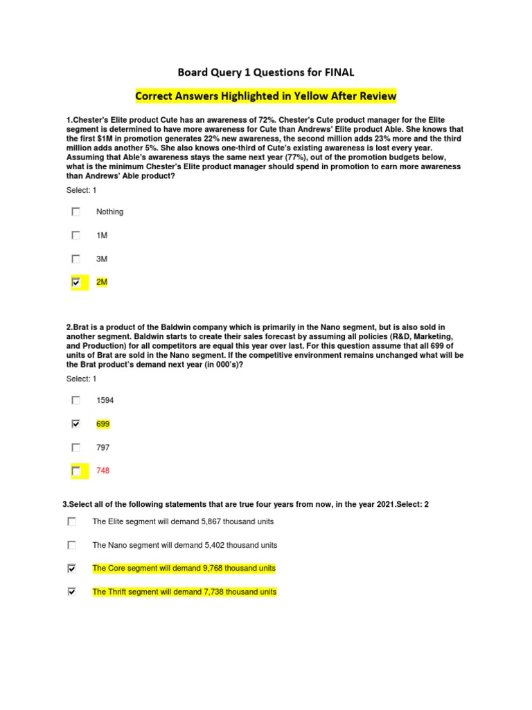 Merged Capstone Questions | PDF | Investing | Stocks