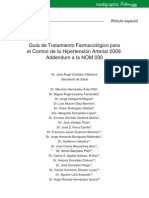 Guia de Tratamiento y Control de Hipertension PDF