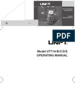 UT71 English Manual
