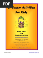 21 Easter Activities for Kids