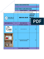 LISTA DE PRECIOS Foto 1 JULIO 2021