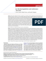 Air Velocity Influences Thermoregulation and Endurance Exercise Capacity in The Heat