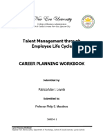 Career Planning Workbook - LOVETE, PATRICIA MAE I.