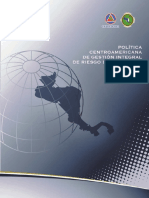 Politica Centroamericana de Gestion Integral de Riesgo A Desastres (PCGIR) - Regional