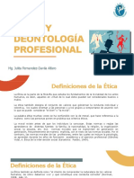 TEMA I Ética y Deontología Profesional