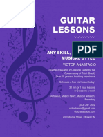 Guitar Lessons: AGE 9+ Any Skill, Level and Musical Style