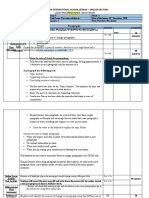 Ss Will Be Able To: Recognise When To Change Paragraphs