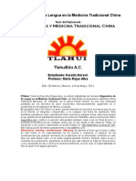 Acupuntura Diagnostico de La Lengua en l