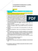 Observaciones A Documentos Valorizacion N