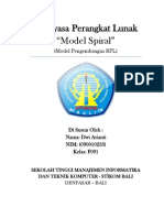 Model Spiral (Model Pengembangan RPL)