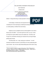 Abstract: Texting While Driving Is Morally Equivalent To Driving Drunk