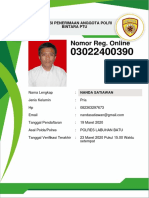 Form Reg. Online Pendaftar 03022400390