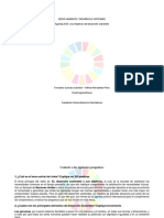 Trabajo Dos Desarrollo Sostenible y Sus Objetivos Terminados