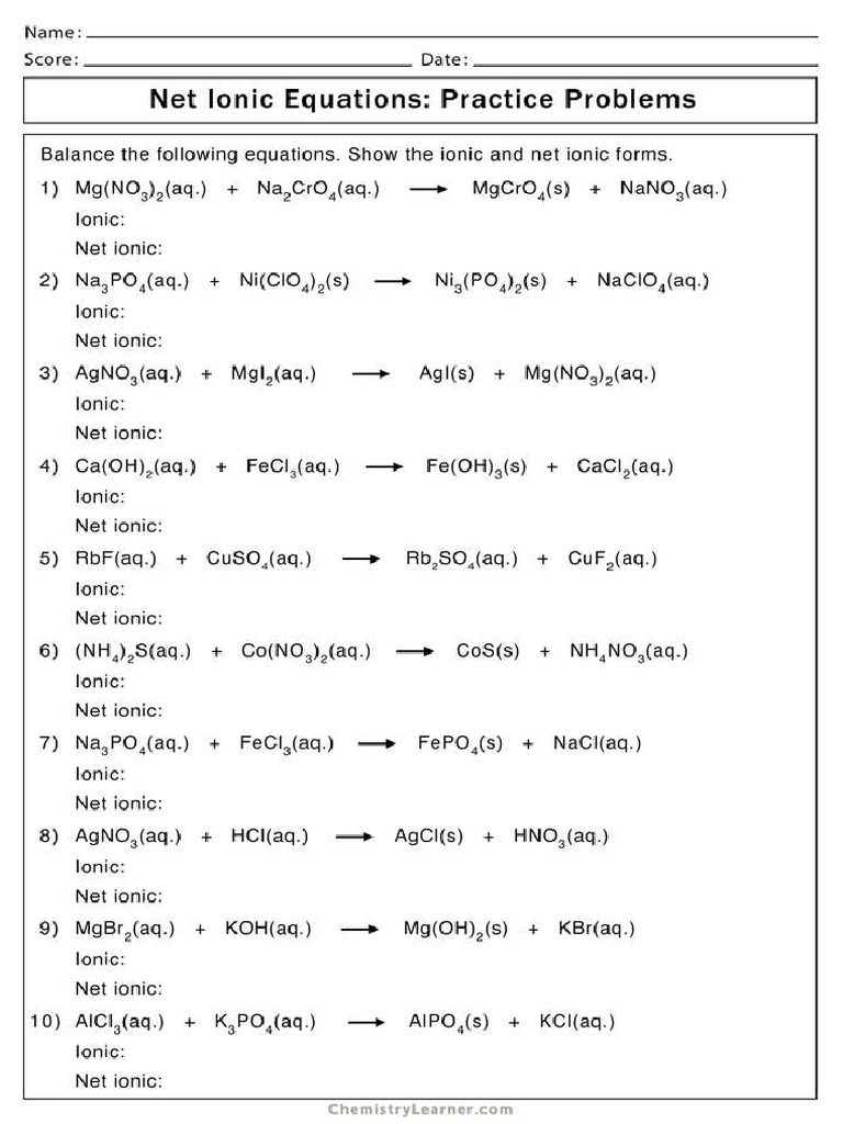 net-ionic-equation-worksheet-with-answers-pdf