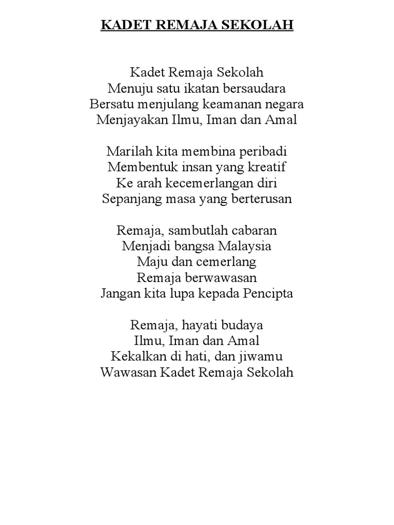 Lirik Lagu KRS | PDF