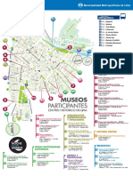 Mapa Museos Del Centro Historico de Lima Diciembre 2014