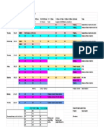 Onboarding Schedule for teachers