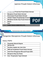 Pengantar Manajemen Proyek Sistem Informasi - UBSI