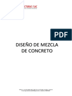 Diseño de mezcla de concreto