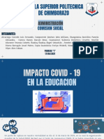 Impacto Del Covid en La Educacion