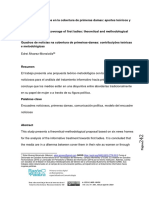 Encuadres noticiosos en primeras damas