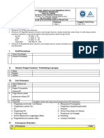 Format Formulir Penilaian Kerja Praktek